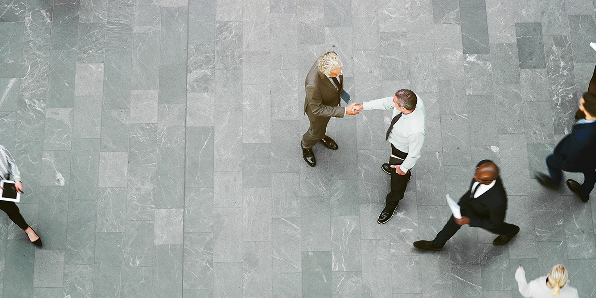 Joining Organisations<br/>and People